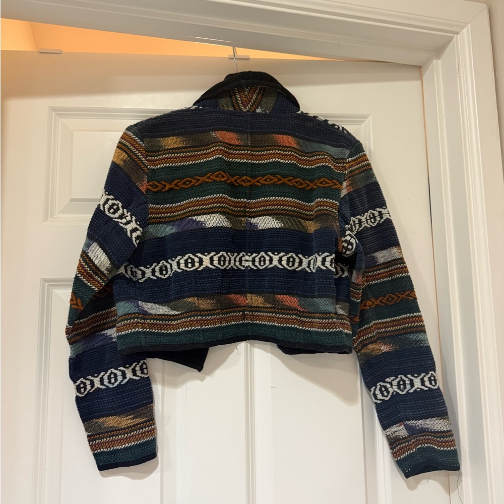 Vintage Casual Corner Western Patterned Jacket - Picture 4 of 5